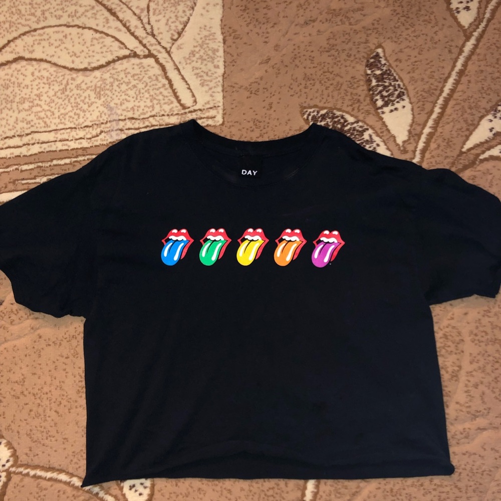 Boxy Rolling Stones t-shirt